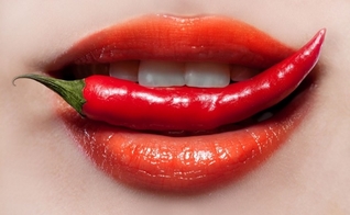 Pimenta na boca. (Foto: Inspirar.com.br)