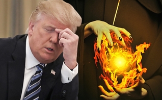 Bruxas estão se mobilizando desde janeiro para lançar feitiços contra o presidente Donald Trump. (Imagem: New York Newz)