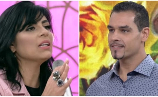 Fernanda Brum (direita) confrontou o mentalista Rick Thibau. (Foto: Pinterest)