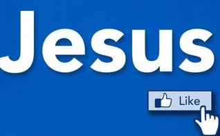 E se Jesus tivesse uma fanpage no Facebook?  (Foto: Lturgy)