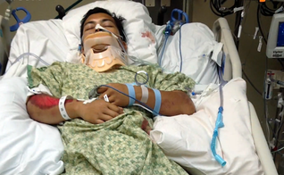 A recuperação de Christopher foi bem mais rápida que o esperado. (Foto: Reprodução).