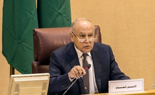 Ahmed Aboul Gheit, secretário-geral da Liga Árabe. (Foto: Khaled Desouki/AFP)