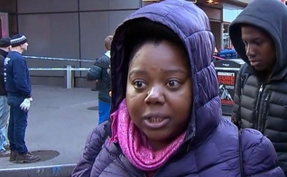Christina Bethea fala à ABC News sobre sua sensação ao ver a explosão na estação de metrô. (Foto: ABC News)