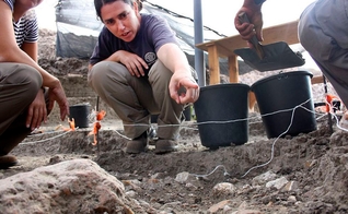Arqueólogos encontraram em Jaljulia uma espécie de “paraíso” para caçadores-coletores pré-históricos. (Foto: Samuel Magal/Autoridade de Antiguidades de Israel)