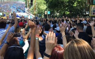 Evangélicos participam de evento na Espanha. (Foto: Evangelical Focus)