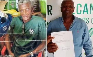 Gilmar passou 50 anos sem estudar, mas teve oportunidade de voltar à escola com a ajuda de missionários. (Foto: Reprodução).