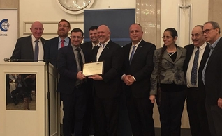 Membros do Knesset Christian Allies Caucus durante o evento que uniu judeus e cristãos. (Foto: Alex Traiman)
