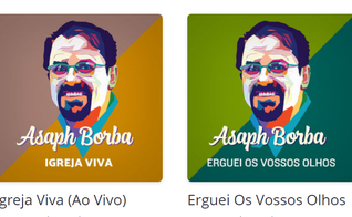 Ao todo são cerca de 40 discos da carreira de Asaph que a Som Livre começou a reativar para a era digital. (Foto: Reprodução).
