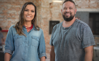 A live session foi gravada numa instalação da praça Victor Civita, em São Paulo. (Foto: Divulgação).