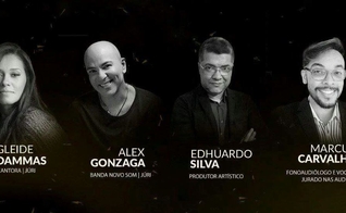A final contará com Gleide Damas, Alex Gonzaga, Marcus Carvalho e Edhuardo Silva, no juri. (Foto: Divulgação).