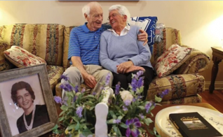 Harold Holland, 83, e Lillian Barnes, 78, se casaram em 24 de dezembro de 1955, mas se divorciaram anos depois. (Foto: Herald Leader)