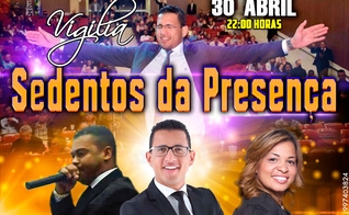 A vigília terá participação do pr. Raique Carmello, pr. Jessé Pires e da cantora Sabrina Morais. (Foto: Divulgação)