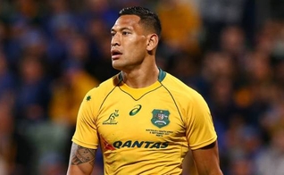 O jogador de rúgbi Israel Folau resiste às críticas após defender casamento bíblico. (Foto: Getty Images)