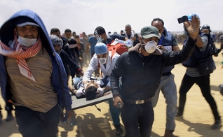 Os palestinos estão sendo convocados desde o dia 30 de março pelo movimento Hamas. (Foto: Reprodução).