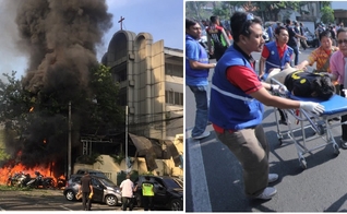 Três igrejas foram bombardeadas no penúltimo domingo, na Indonésia. (Foto: Spilled News)