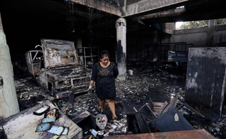 O incidente ocorreu no bairro de Carlos Marx, em Manágua. (Foto: AFP).