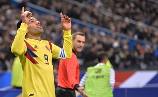 Radamel Falcao, jogador do Monaco considerado o melhor artilheiro da Colômbia. (Foto: Aurelien Meunier/Getty Images)