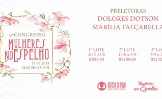 O 9º Congresso Mulheres no Espelho será realizado em São Paulo, no dia 15 de setembro de 2018. (Imagem: Divulgação)