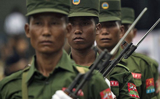 O grupo armado Exército do Estado Unificadom atua de forma independente. (Foto: AFP).