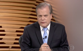 Chico Pinheiro apresenta o jornal 'Bom Dia Brasil', na rede Globo. (Imagem: Reprodução)