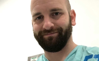 Pastor Noah Schumacher em fase de exames na Clínica de Cleveland, em Ohio, nos EUA. (Foto: Arquivo pessoal)