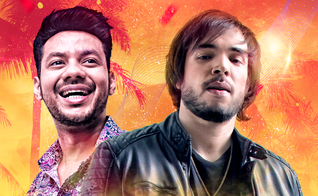 O cantor sertanejo Lobato (esquerda) participou do novo single do DJ MP7 (direita). (Imagem: Divulgação)