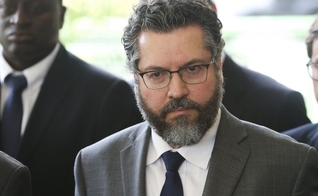 Ministro das Relações Exteriores, Ernesto Araújo. (Foto: Valter Campanato/Ag Brasil)