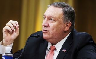 Mike Pompeo é o secretário de Estado dos EUA no governo Trump. (Foto: Vanity Fair)