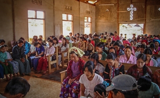 Igreja em Mianmar. (Foto: Christian Aid Mission)