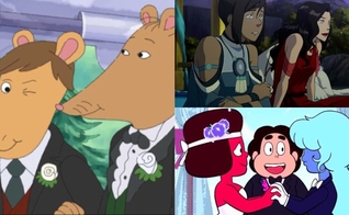 Cada vez mais desenhos animados têm incluído personagens LGBT em seus roteiros. (Imagem: Pride)