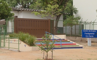 Centro de Ensino Fundamental - Asa Norte. (Foto: Foto: TV Globo/Reprodução)