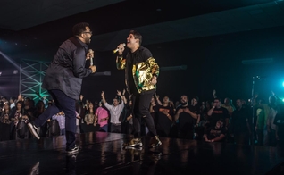 Marcos Freire e Eli Soares cantam juntos em "Não Vou Duvidar". (Foto: Divulgação)