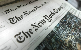 The New York Times é um dos jornais mais conhecidos dos EUA e publicou um artigo acusando evangélicos de serem os culpados pela pandemia do coronavírus. (Foto: Wikimedia Commons.)