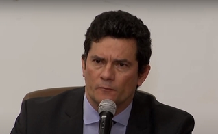 Sérgio Moro anunciou sua demissão durante coletiva de imprensa. (Imagem: CNN)
