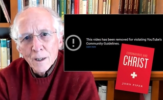 John Piper teve o áudiolivro de seu novo livro "Coronavirus and Christ" removido do YouTube. (Foto: Caldroon Pool)