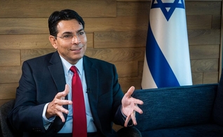Danny Danon é o embaixador de Israel na ONU. (Foto: CBN News / Jonathan Goff)