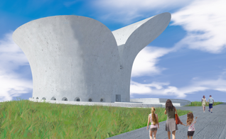Projeto para o Museu Nacional da Bíblia de Brasília. (Foto: Divulgação/Governo de Brasília)