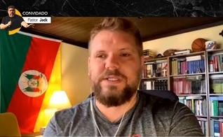 Pastor Jack é plantador de igrejas em Porto Alegre e lidera a Igreja Vintage, em Porto Alegre, há cerca de 8 anos, exercendo um ministério com homens para avançar em missão. (Imagem: Guiame / YouTube / Reprodução)