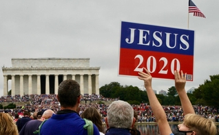 Marcha de Oração organizada por Franklin Graham em Washington, DC, em setembro de 2020. (Terry Crider/Free Lance-Star)