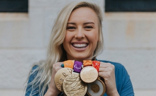Jessica Long é a segunda paraolímpica mais condecorada da história dos EUA. (Foto: Team Toyota)