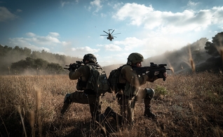 Exercício das Forças de Defesa de Israel no Norte de Israel. (Foto: Israel Defense Forces)