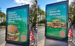 O anúncio foi promovido na Espanha e já foi retirado. (Foto: Reprodução/Twitter/Jose Ignacio Munilla)