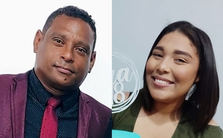 Pastor Ezequias Oliveira e sua filha, Luana Beatriz Oliveira. (Foto: Reprodução/Facebook)