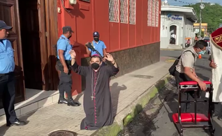O bispo Rolando Alvarez está mantido em prisão domiciliar. (Foto: Diócesis de Matagalpa)
