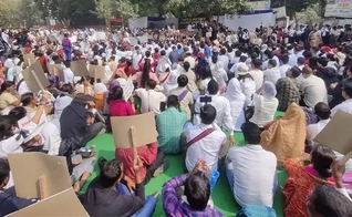 Indianos protestam contra perseguição a cristãos. (Foto representativa: Portas Abertas)