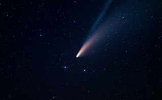 Cometa. (Foto: Unsplash/Justin Wolff)