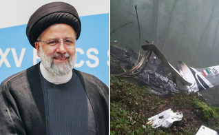 Ebrahim Raisi, presidente do Irã, morto em queda de helicóptero. (Foto: Wikupedia/X/Dataflixed)
