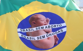 9ª Marcha Nacional da Cidadania pela Vida e Contra o Aborto. (Foto: Valter Campanato/Agência Brasil)