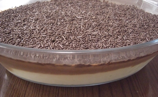 Tortinha de chocolate com coco