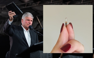 O evangelista comentou o projeto de microchip de uma empresa sueca. (Foto: Faceboook/Franklin Graham/DSruptive)